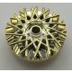 37195 Chrome GOLD Wheel Cover 28 Spoke - 18mm D. - for Wheel 56145  37195 Custom Chromed by BUBUL