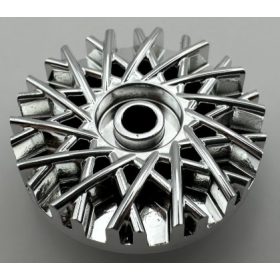   37195 Chrome Silver Wheel Cover 28 Spoke - 18mm D. - for Wheel 56145  37195 Custom Chromed by BUBUL