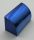 37352 | Chrome Blue Brick, Modified 1 x 2 x 1 No Studs, Curved Top | Custom Chromed by BUBUL