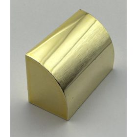   37352 | Chrome Gold Brick, Modified 1 x 2 x 1 No Studs, Curved Top | Custom Chromed by BUBUL