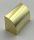 37352 | Chrome Gold Brick, Modified 1 x 2 x 1 No Studs, Curved Top | Custom Chromed by BUBUL