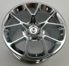 35187 Chrome Silver Wheel 62.3mm D. x 42mm Technic Racing Large 37383 or 35187 Custom Chromed by Bubul Bugatti rim