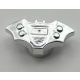 37720b Chrome Silver Minifigure, Weapon Batarang, Very Small Custom Chromed by BUBUL