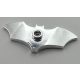 37720e Chrome Silver Minifigure, Weapon Batarang, Wide with Stud on Front Custom Chromed by BUBUL