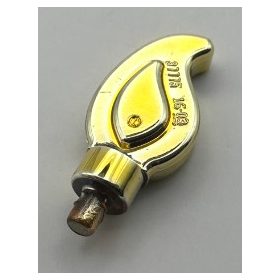 37775 | Chrome Gold Candle Flame | Custom Chromed by BUBUL