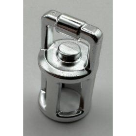   37776 Chrome Silver Minifigure, Utensil Lantern Custom Chromed by BUBUL