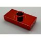 15573 Chrome RED Plate Modified 1 x 2 with 1 Stud (Jumper)  part 3794 similar mold type 15573 Custom chromed by Bubul