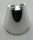 38317 | Chrome Silver Cone Half 4 x 2 x 3 | Custom Chromed by BUBUL