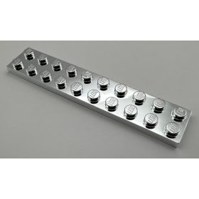 3832 Chrome Silver Plate 2 x 10  Custom Chromed by BUBUL