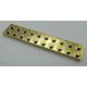 3832 Chrome Gold Plate 2 x 10  Custom Chromed by BUBUL