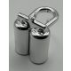 3838 | Chrome Silver Minifigure Airtanks | Custom Chromed by BUBUL