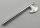 3848 Chrome Silver Minifig, Weapon Halberd  Custom chromed by Bubul