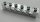 3894 | Chrome Silver Technic, Brick 1 x 6 with Hole | Custom Chromed by Bubul