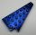 3934 Chrome BLUE Wedge, Plate 8 x 4 Wing Right Custom chromed by Bubul