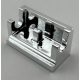 3937 | Chrome Silver Hinge Brick 1 x 2 Base | Custom Chromed by BUBUL