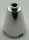 3942 | Chrome Silver Cone 2 x 2 x 2 - Completely Open Stud | Custom Chromed by Bubul