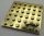 3958 Chrome Gold Plate 6 x 6 Custom chromed by Bubul
