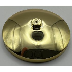   3960, 30065 | Chrome Gold Dish 4 x 4 Inverted (Radar) | Custom Chromed by Bubul