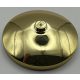 3960, 30065 | Chrome Gold Dish 4 x 4 Inverted (Radar) | Custom Chromed by Bubul