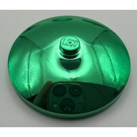   3960, 30065 | Chrome Green Dish 4 x 4 Inverted (Radar) | Custom Chromed by Bubul