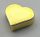 39739 Chrome Gold Tile, Round 1 x 1 Heart Custom Chromed by BUBUL