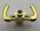 40001 Chrome Gold Technic, Steering Wheel Pilot's Yoke  Custom Chromed by BUBUL