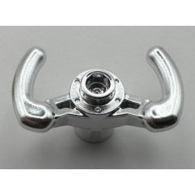   40001 Chrome Silver Technic, Steering Wheel Pilot's Yoke | Custom Chromed by BUBUL