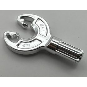   40144 Chrome Silver Technic, Axle 1 with Rotation Clip Custom Chromed by BUBUL