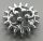 4019 Chrome Silver Technic, Gear 16 Tooth (Old Style with Round Holes) Part:4019  chromed by Bubul