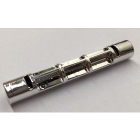   40244 Chrome Silver Support 1 x 1 x 5 1/3 Spiral Staircase Axle  Custom Chromed by BUBUL