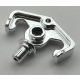 40598b Chrome Silver Minifigure, Weapon Grappling Hook Tip Custom Chromed by BUBUL