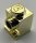 4070 | Chrome Gold Brick, Modified 1 x 1 with Headlight | Custom Chromed by BUBUL