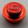 4073, 6141 | Chrome Red Plate, Round 1 x 1 Straight Side | Custom Chromed by Bubul