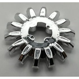   4143 Chrome Silver Technic, Gear 14 Tooth Bevel Custom Chromed by BUBUL