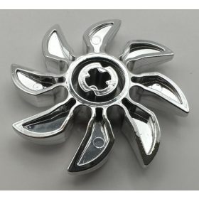   41530 Chrome Silver Propeller 8 Blade 5 Diameter  Part: 41530 Custom Chromed by Bubul