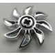 41530 Chrome Silver Propeller 8 Blade 5 Diameter  Part: 41530 Custom Chromed by Bubul