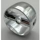 41531 | Chrome Silver Cylinder 4 x 4 x 1 2/3 with Pin Holes and Center Bar | Custom Chromed by Bubul