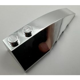   41747 Chrome Silver Wedge 6 x 2 Right Custom Chromed by BUBUL