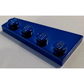   41769 Chrome BLUE Wedge, Plate 4 x 2 Right Custom Chromed by Bubul