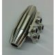 4229 | Chrome Silver Engine, Strakes, 2 x 2 Thin Top Plate | Custom Chromed by BUBUL