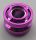 42610 | Chrome Pink Wheel 11mm D. x 8mm with Center Groove | Custom Chromed by Bubul