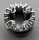 Chrome Silver Technic Bush 1/2 Toothed Type I  4265a Custom Chromed by Bubul