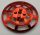 4285, 30234 | Chrome RED Dish 6 x 6 Inverted (Radar) Webbed | Custom Chromed by Bubul