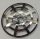 4285a | Chrome Silver Dish 6 x 6 Inverted (Radar) Webbed - Type 1 (underside attachable at any position) | Custom Chromed by BUBUL