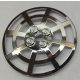 4285a | Chrome Silver Dish 6 x 6 Inverted (Radar) Webbed - Type 1 (underside attachable at any position) | Custom Chromed by BUBUL