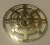 4285a | Chrome Silver Dish 6 x 6 Inverted (Radar) Webbed - Type 1 (underside attachable at any position) | Custom Chromed by BUBUL