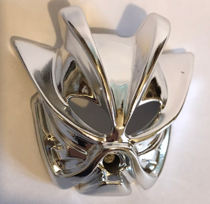 43615 | Chrome Silver Bionicle Mask Kakama Nuva | Custom Chromed by BUBUL