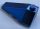 43710 | Chrome BLUE Wedge 4 x 2 Triple Left | Custom Chromed by Bubul