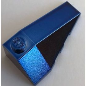   43711 Chrome BLUE Wedge 4 x 2 Triple Right Custom Chromed by Bubul