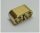 43857 | Chrome Gold Technic, Liftarm 1 x 2 Thick | Custom Chromed by BUBUL